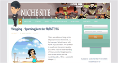 Desktop Screenshot of nichesitestudy.com
