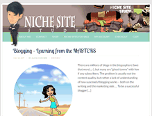 Tablet Screenshot of nichesitestudy.com